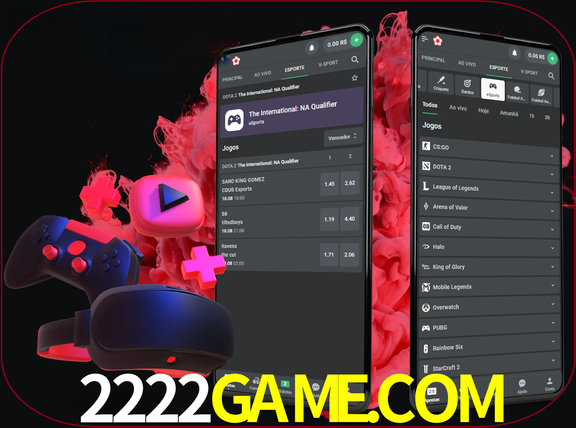 Para ter a aplicação móvel 2222game no seu smartphone, basta descarregar o ficheiro apk e seguir as instruções.